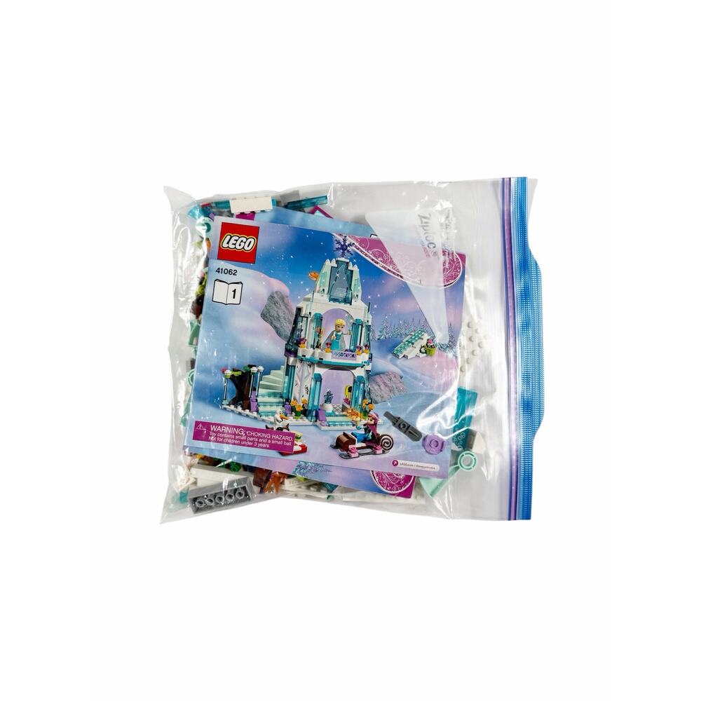 LEGO Disney Princess 41062 Elsa’s Sparkling Ice Castle Complete 292-Piece Set - Picture 2 of 4